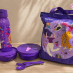Lunch set kotak Purple